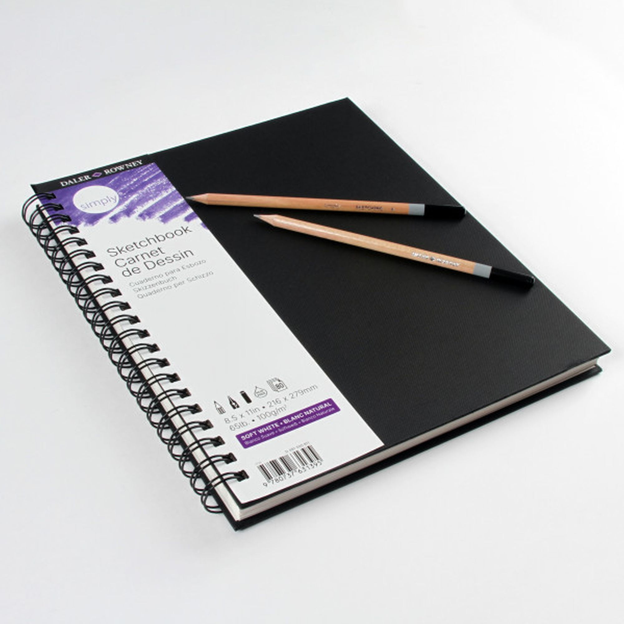 Carnet de dessin Daler-Rowney SIMPLY 100 g