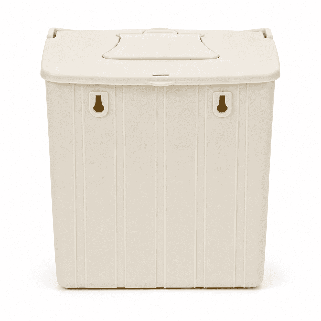 ABCISI Parrot Breeding Box, Plastic Bird Nesting House with Hinged Cover, Cage-Mounted Nest for Cockatiel, Budgie, Finch, Conure and Lovebird, 5.1X3.9In