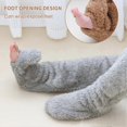 thumbnail image 1 of Over Knee Warm Fuzzy Socks Soft Warm Thigh High Stockings Gift for Birthday Christmas Valentine's Day, 1 of 4
