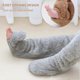 thumbnail image 1 of Over Knee Warm Fuzzy Socks Soft Warm Thigh High Stockings Gift for Birthday Christmas Valentine's Day, 1 of 4