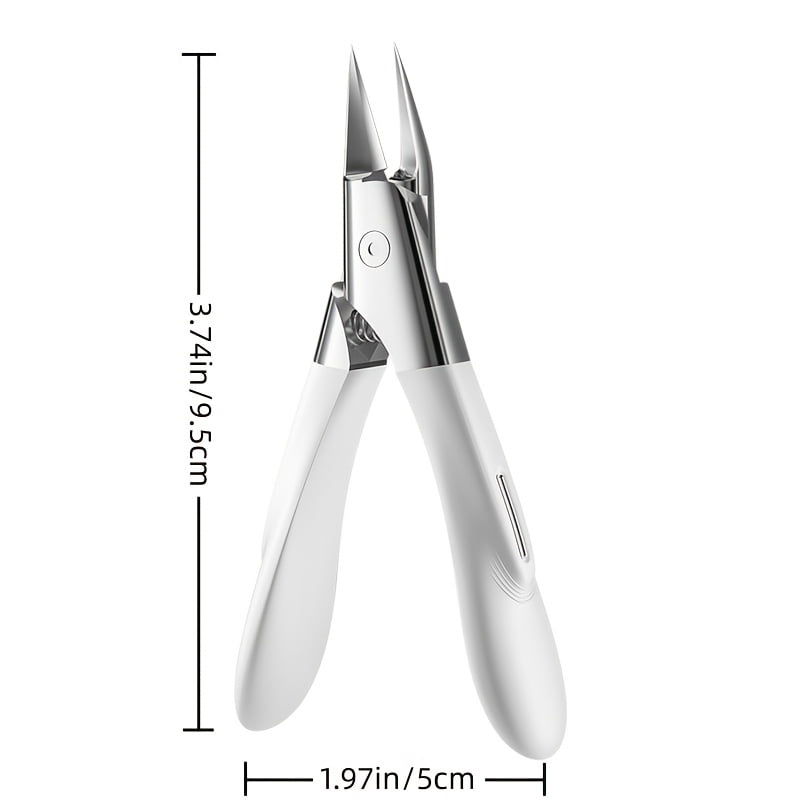 BAOLE "Professional grade stainless steel hawkbill pliers" for thick nails, precision nail trimming tools, paronychia trimming pliers, ingrown nails and dead skin scissors