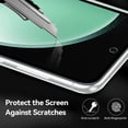 thumbnail image 4 of Samsung Galaxy S23 FE 5G Screen Protector, Takfox HD Clear Tempered Glass, Easy Installation, Touch Sensitive, Scratch Resistant, Bubble-Free for Galaxy S23 FE 5G Glass Screen Protector, 4 of 9