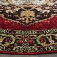 thumbnail image 3 of SAFAVIEH Vintage Hamadan Tahnee Oriental Area Rug, Red/Multi, 3' x 3' Round, 3 of 6