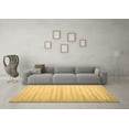 thumbnail image 3 of Ahgly Company Indoor Rectangle Abstract Brown Contemporary Area Rugs, 6' x 9', 3 of 4