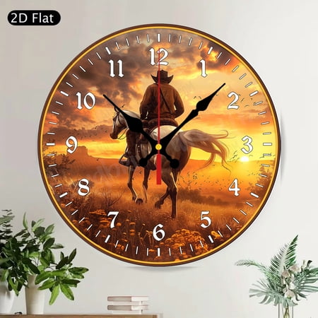 Pink Paris Eiffel Tower Butterfly Rose C'est la Vie Silent Round Wall Clock
