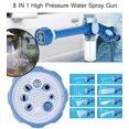 thumbnail image 7 of Douhoow Washing Tool 8 in 1 Jet Spray Gun Soap Dispenser Garden Watering Hose Nozzle Dispenser Pump, 7 of 7