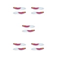 thumbnail image 2 of Minnieouse 2X Plantilla de Almohadilla para zapatos Corrector de postura Transpirable Nylon flexible Inserto unisex Plantar Pies Almohadillas Type2 NO2, 2 of 6