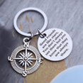 thumbnail image 2 of Inspirational Keychain Best Good Friends Keychains Engraved Mantra Birthday Jewelry Gift Keychain for Her Women Men, 2 of 11