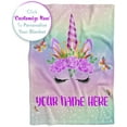 thumbnail image 5 of Personalized Butterfly Blanket | Custom Blanket | Girl Stuff | Soft Customized Throw Blankets for Girls | Monogrammed Name Blanket | Plush Gifts for Kids | 30x40 Fleece, 5 of 6