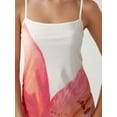 thumbnail image 3 of Square Collar Bodycon Dress with Floral Print, 3 of 6