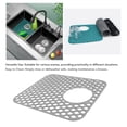 thumbnail image 4 of Sink Grid Protector, Sink Protector Mat Folding Non Slip Sink Mat Grid Using As Lining for Refrigerators Drawers Insulation Pads Non Slip Pet Food Pads, 4 of 7