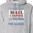 thumbnail image 3 of Inktastic Mail Carrier Postal Worker Adult Hoodie Sweatshirt, 3 of 4