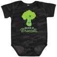 thumbnail image 3 of Inktastic Believe in Broccoli Boys or Girls Baby Bodysuit, 3 of 5