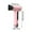 Pink, variant on Linnome Cordless Hair Dryer,15000mAh Rechargeable Hair Dryer,3 Adjustable Cold Hot Wind,200W Battery Operated Hair Dryer for Travel Camping