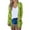 Mint Green, variant on IROINNID Women's Open Front Jacket Print Long Sleeve Casual Christmas Coat Cardigan With Pocket Casual Tops, Mint Green