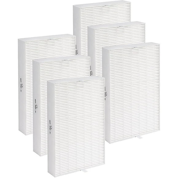 Future Way 6 Pack Filter R Kit, H13 True HEPA Replacement Filter for Honeywell HPA300, HPA200, HPA100, HPA090 and 5000 Series Air Purifier, Part# HRF-R