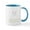 White/Blue Inside, variant on CafePress - Happy Easter Mugs - 11 oz Ceramic Mug - Novelty Coffee Tea Cup
