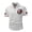 7-White, variant on Telankuip British Celebration Flag Print Polo Shirts for Men Classic Lapel Button Short Sleeve Pullover Top Summer Soft Comfy Breathable Waffle Tee for Business Leisure Wear 11-White XL