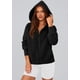 thumbnail image 4 of Sudadera con Cierre PRETTYGARDEN Y2K Negra Talle Grande, 4 of 6