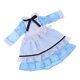 thumbnail image 1 of de pantalones cortos de ropa para deportiva de moda para 1/3 BJD Night Lolita Doll Accessoires Azul Hugo Vestido bjd doll, 1 of 7