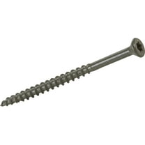 PrimeSource Deck Screw Green Exterior Screw Polymer Coated Rust Resistant - #9 x 3 in, Green