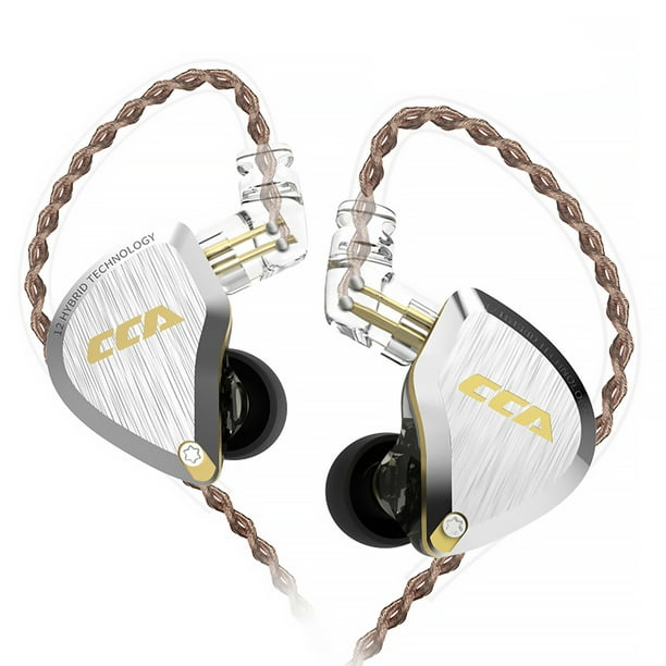 Auriculares estéreo de alta fidelidad con auriculares internos de aleación de zinc, auriculares con sonido 3D y cable extraíble sin micrófono Inevent EL5027-01B