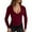 Wine, variant on Lenpel Women's Crop Tops Long Sleeve Scoop Neck Curved Hem Ribbed Knit Slim T-Shirts Tight Tee Blouses Going out Shirts(Wine,X-Large)