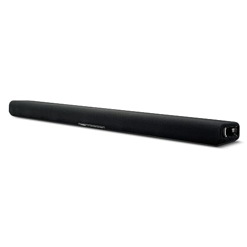 Barra de sonido Yamaha SR-B30A Dolby Atmos con subwoofers incorporados (negro)