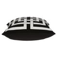 thumbnail image 4 of HomeRoots 334116 20 x 7 x 20 in. Transitional Black & White Pillow Cover with Poly Insert, 4 of 5