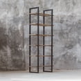 thumbnail image 7 of Uttermost Olwyn 6-Shelf Iron and Glass Bookcase in Driftwood and Aged Steel, 7 of 7