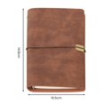 thumbnail image 2 of High-quality Notebook Retro Style Pocket Notebook Smooth Writing Premium Thickened Page No Ink Bleeding A5/a6 Notepad Office Supplies, 2 of 8