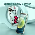 thumbnail image 4 of Cover Smooth E-TPU Phone Case For APPLE iPhone 15 14 13 12 11 X XS Max 8 7 SE 6S 6 Plus Mini Case Shell Pink Art Hello Kitty Cat, 4 of 7