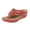 1Red, variant on Women's Flip Flops Fashion Platform Wedge Thong Sandals Beach Shoes Outdoor Summer Slipper
