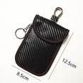 thumbnail image 1 of Faraday Bag for Key Fob(2 Pack), Faraday Cage Protector, Car RFID Signal Blocking Key Fob Protector, Double-Layers of Shielding Carbon Fiber Material Anti-Theft Faraday Pouch, 1 of 7