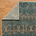 thumbnail image 3 of United Weavers Weathered Treasures Area Rug 1800-40663 AQUA Rows Swirls Curls Waves, 3 of 4
