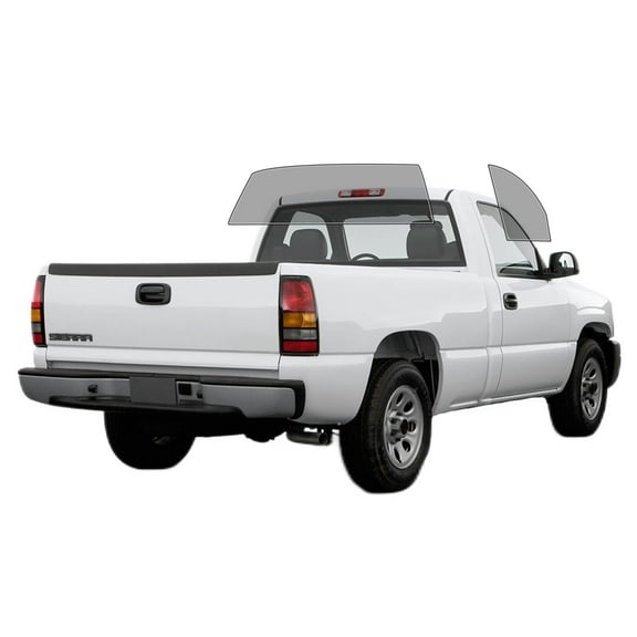 Haiy Co - PreCut 2Ply 70% Window Tint Film Kit For 1999-2006 GMC Sierra 1500 Standard -Side+Rear Window