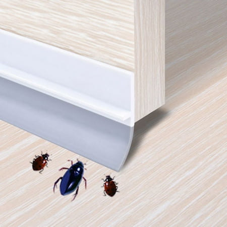 

Marbhall Door Draft Stopper Under Door Seal for Exterior/Interior Doors Adhesive Door Sweep Soundproof Weather Stripping Gray