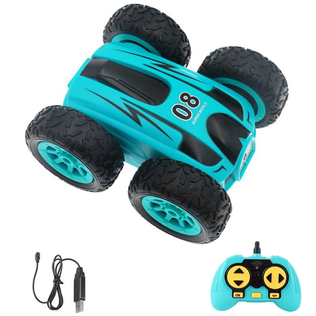 2.4G RC Stunt Car Remote Control Cars Rotate 360 Flip Double Sided Rock Crawler