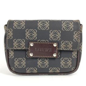 Pre-Owned LOEWE bum bag, body bag with Anagram logo and pouch only. Waist belt... (Good)