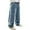 Blue, variant on Boys Pants Boys Jeans Cargo Denim Pants Wide Leg with Elastic Waistband for Everyday Spring and Autumn Casual Wear