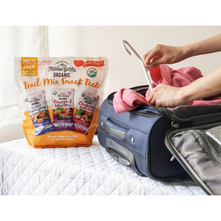 Nature's Garden Organic Trail Mix Snack Packs - Heart