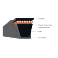 thumbnail image 4 of Replacement Belt Snowblowers Auger Drive 1/2" x 39 5/8" for Ariens 07200608, 4 of 4