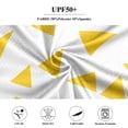 thumbnail image 7 of joogoo Womens UPF 50+ Sun Shirts Yellow Triangle Long Sleeve UV Protection Rash Guard Tops M, 7 of 7