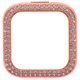 thumbnail image 1 of Estuche para reloj con marco protector antichoque y doble fila de perforaciones, compatible con Fitbit Versa 2 Series (oro rosa), 1 of 5