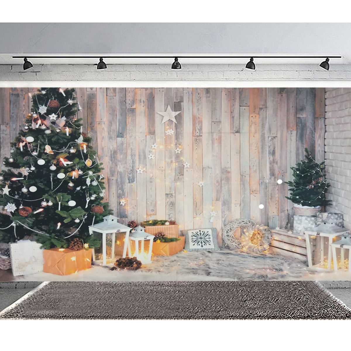 Merry Christmas Cloth Photo Backdrops Xmas Photography Background Party ...