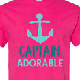 thumbnail image 4 of Inktastic Captain Adorable, Boat Anchor, Sailor, Sailing T-Shirt, 4 of 5