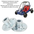 thumbnail image 4 of Rear Hub Shaft, 3 Stud Rear Wheel Axle Hub High Precision Anti Impact Wear Proof 17T  for Go Kart, 4 of 7