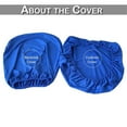 thumbnail image 5 of YouLoveIt Office Computer Chair Covers, Split Stretchable Seat Cover Chair Chair Covers Stretch Rotating Chair Slipcover Chair Slipcover Dustproof Protectors Office Chair Cover, 5 of 5