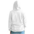 thumbnail image 4 of Hvot&aat Women's Casual Heart Print Hoodie Long Sleeve Pullover Casual Loose Solid Color Sweatshirt, 4 of 4