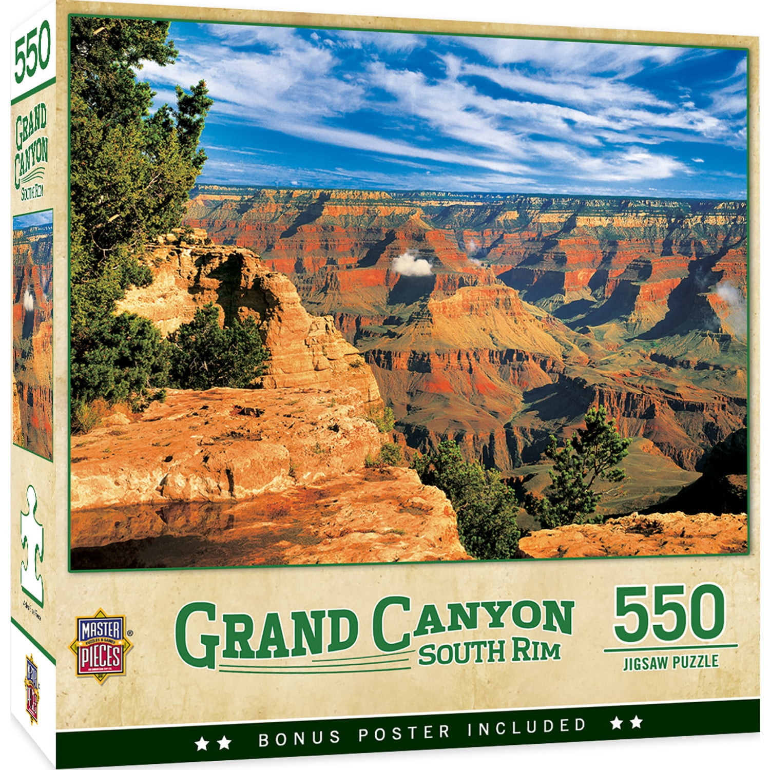 MasterPieces - National Parks - Grand Canyon South Rim - 550 Piece Jigsaw Puzzle
